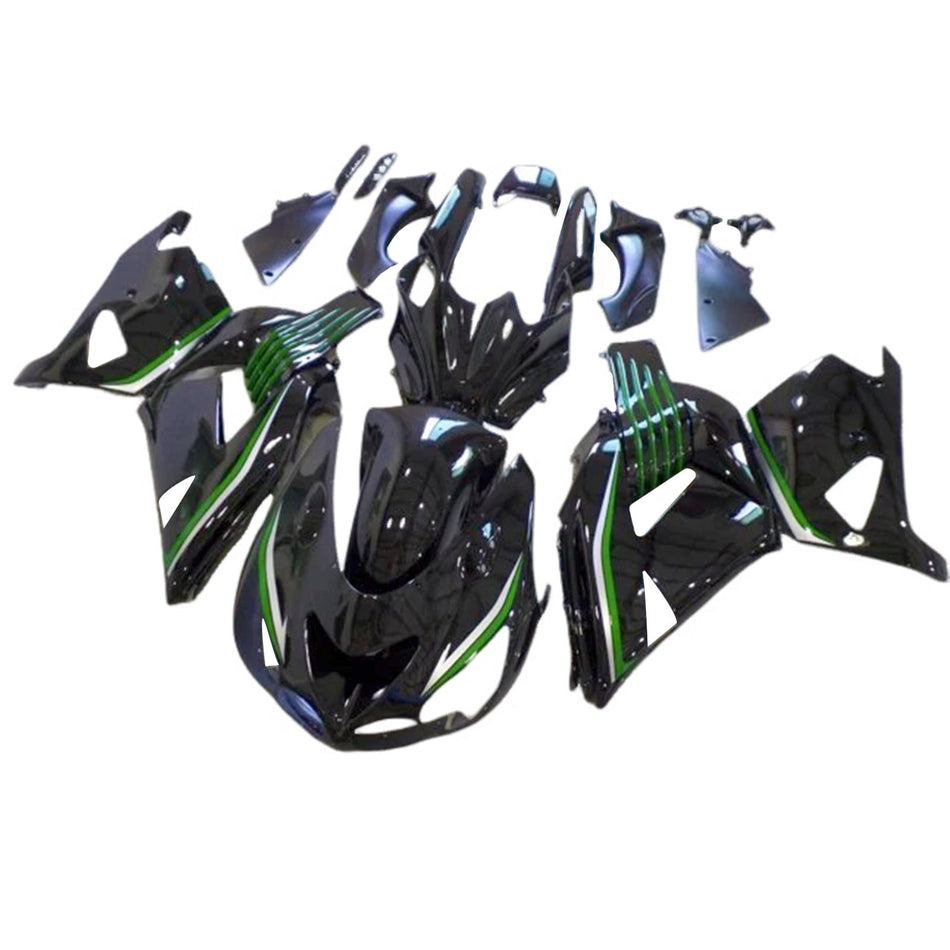 2006-2011 Kawasaki ZX14R ZZR1400 Einspritzverkleidungssatz Karosserie