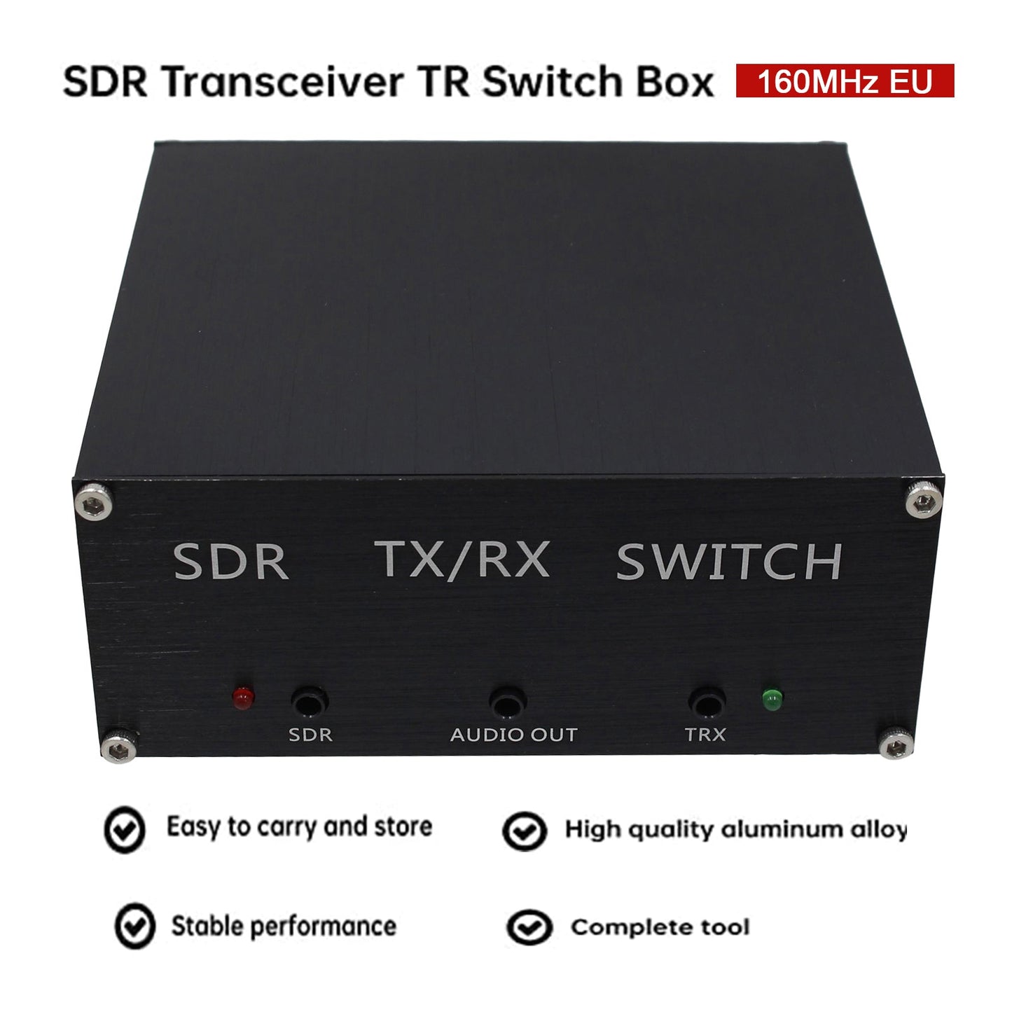 SDR Empfangsschaltantenne Sharing Transceiver TR Switch Box 100W DC 160MHz EU Stecker