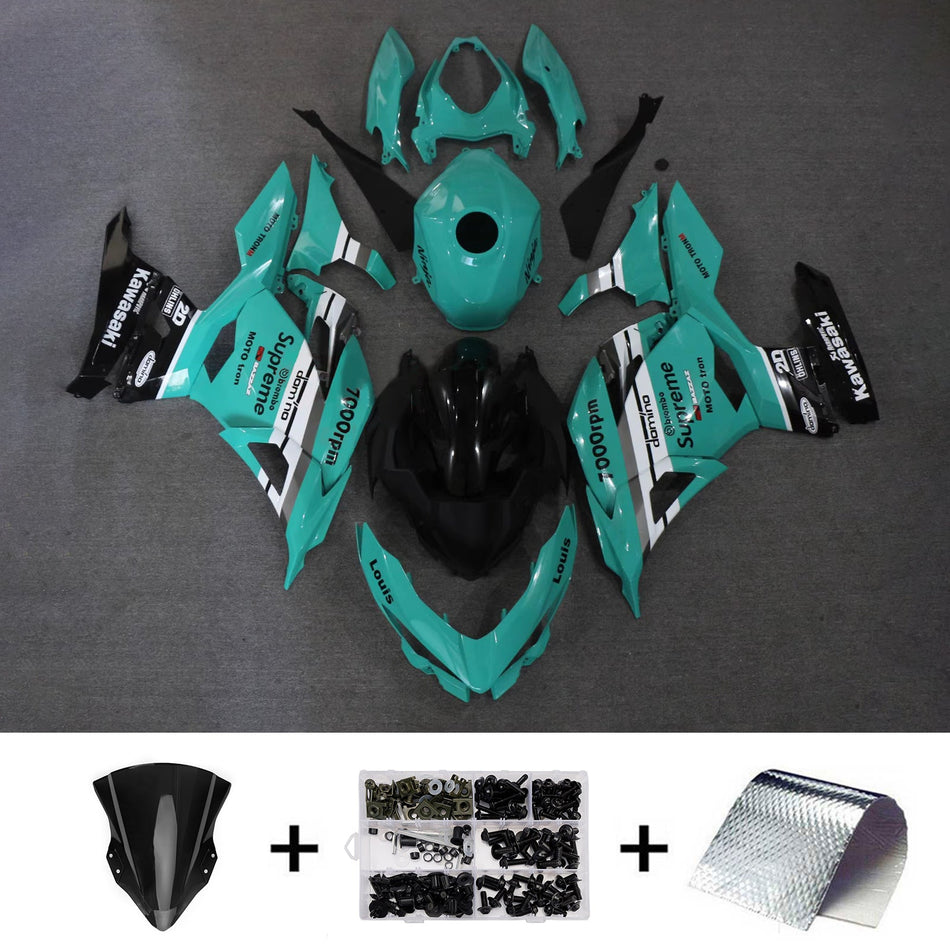 Verkleidungssatz aus ABS-Kunststoff, passend für Kawasaki EX400 Ninja400 2018-2024