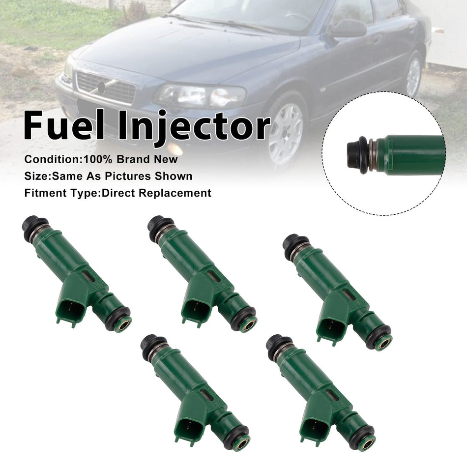 5 Stück Einspritzdüsen für Volvo S60 2.4L 1999-2005 V70 2.4L 1998-2007 9470229