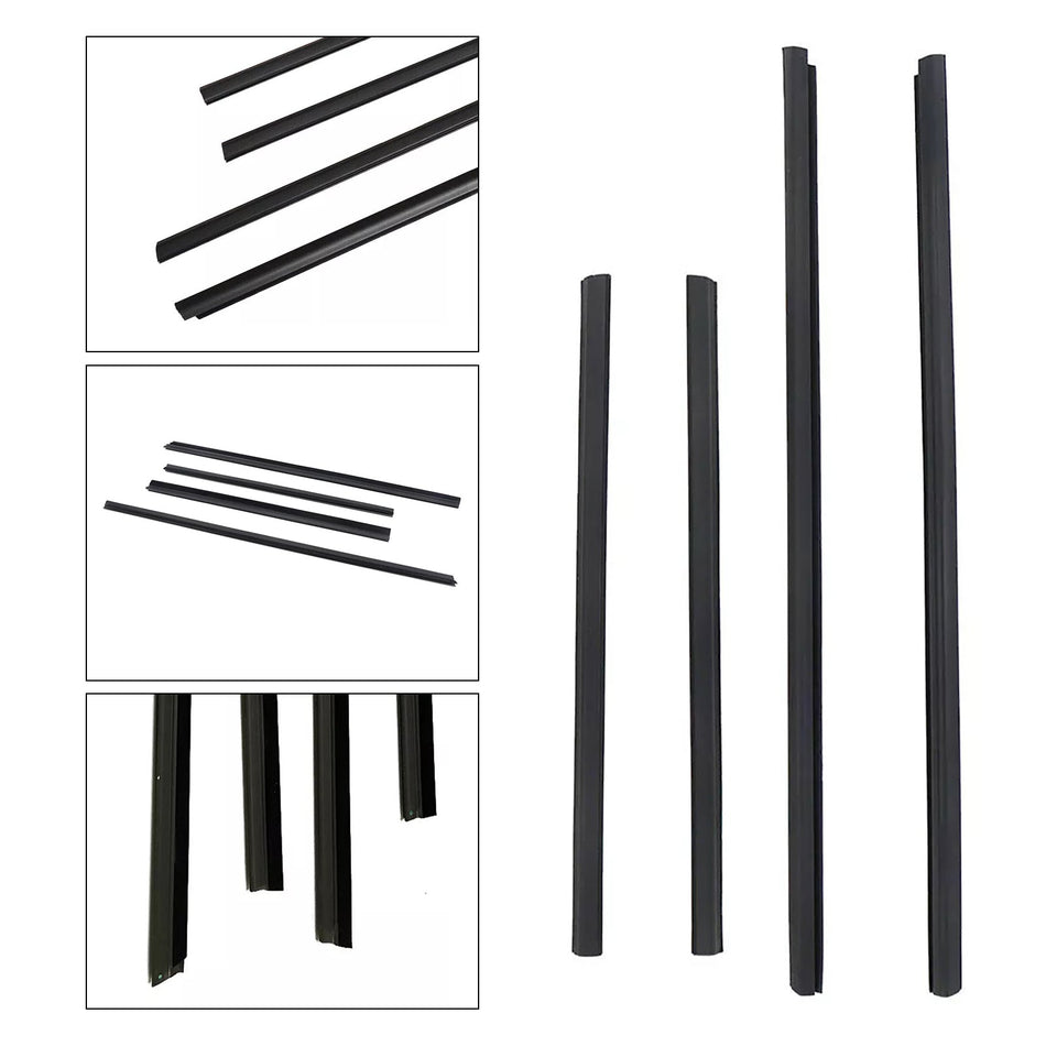 2008-2013 Honda Fit Jazz 4-teiliges Tür-Gurt-Dichtungsprofil
