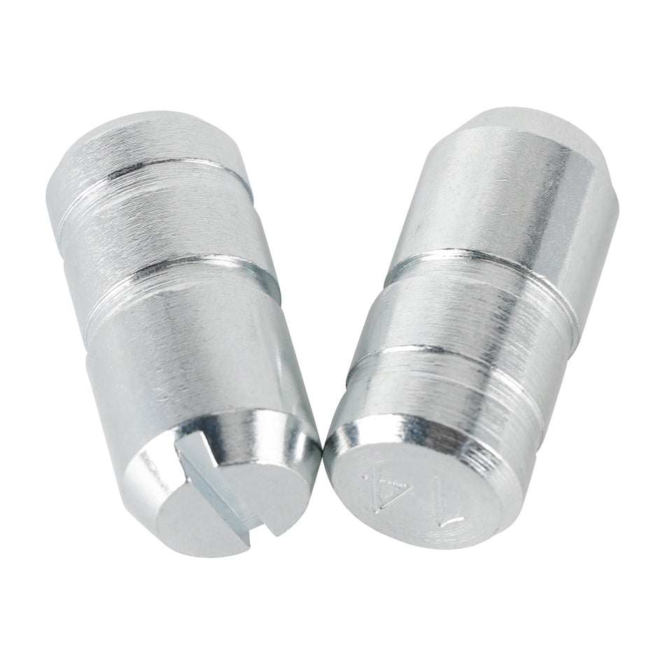 2 Stück 37936 0,014"" Offset 1,328"" L Glockengehäuse-Dübelstift
