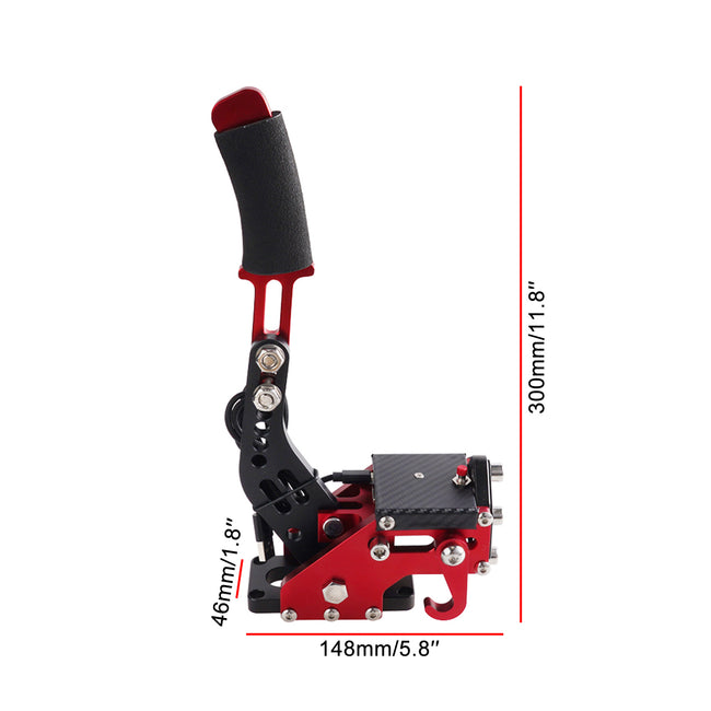 14Bit USB3.0 Handbremse Handbrake für Racing Games Wheel Stand G29 PS4/PS5 Rot