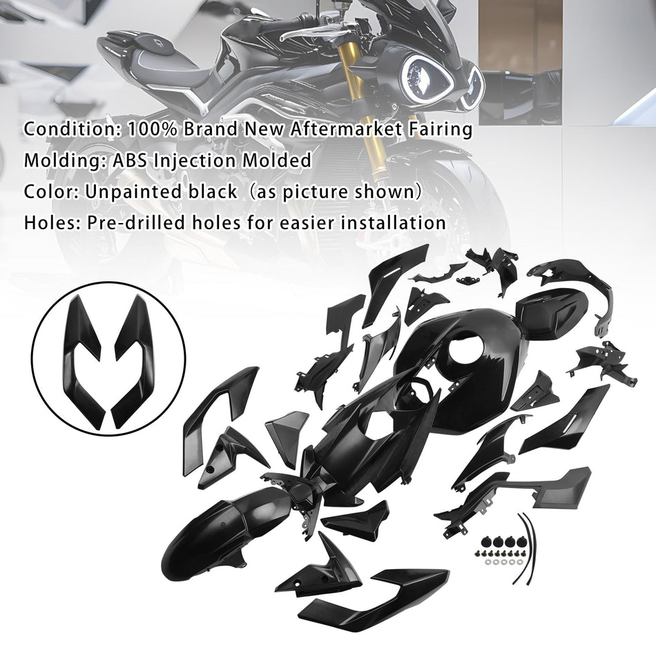 2023–2025 Street Triple 765 R/RS Verkleidung, Spritzguss, unlackiert