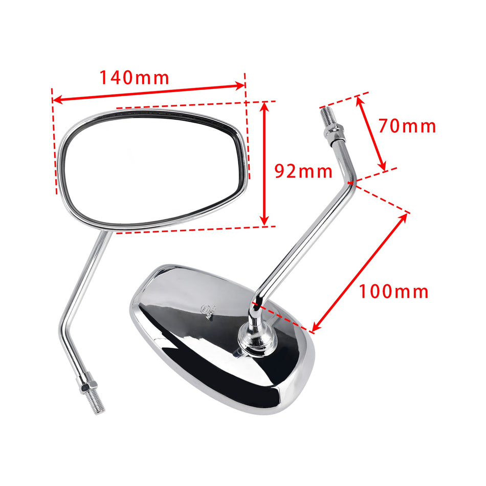 Rückspiegel rechts &amp; links für Suzuki V-Strom 125 150 GSR250 Burgman 200 400