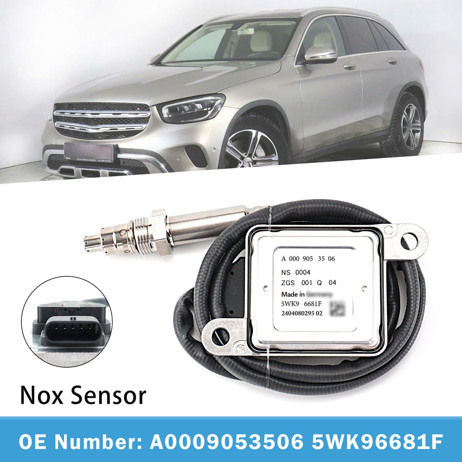 Stickoxidsensor A0009053506 5WK96681F für Mercedes C-Klasse, E-Klasse, GLC