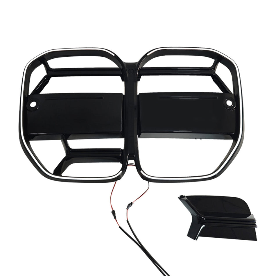 Frontstoßstangengrill im CS-Stil passend für BMW 4er G22, G23 und G82 mit ACC (2020–2025)