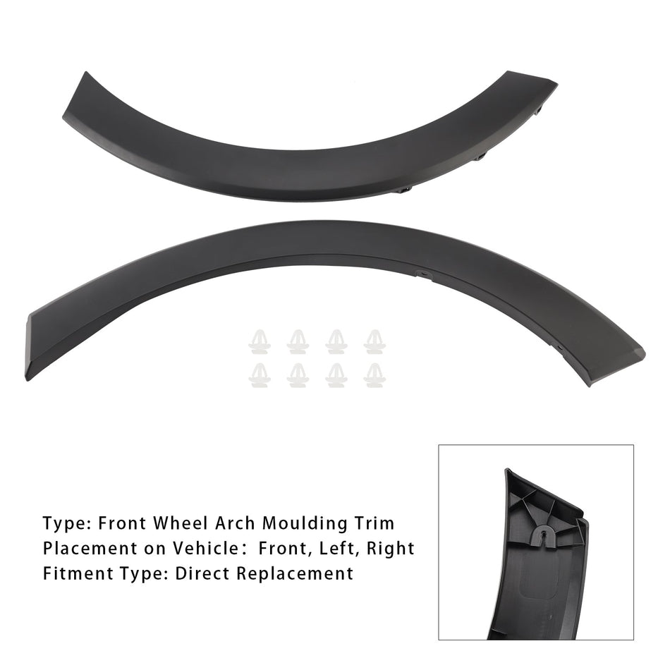 2014–2022 Ford Transit Mk8 2 Stück Vorderradlauf-Zierleiste rechts und links 1885950