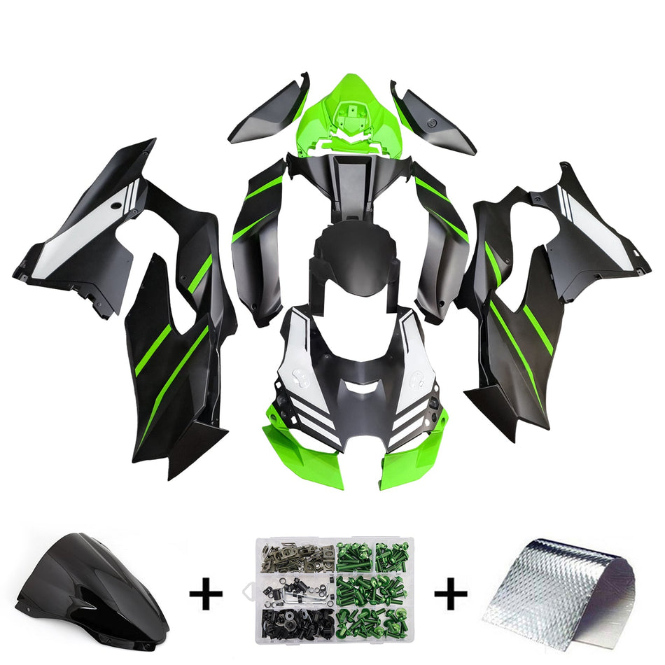 Injection Verkleidung Kit Karosserie ABS fit Für Kawasaki ZX-10R ZX-10RR 2021-2025