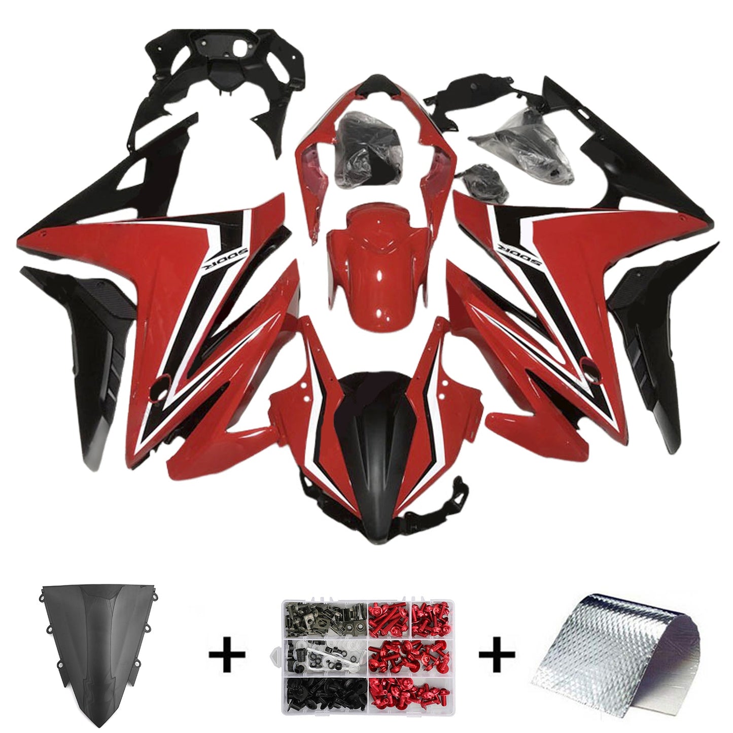 2016-2018 Honda CBR500R Einspritzverkleidungssatz Karosserie Kunststoff ABS