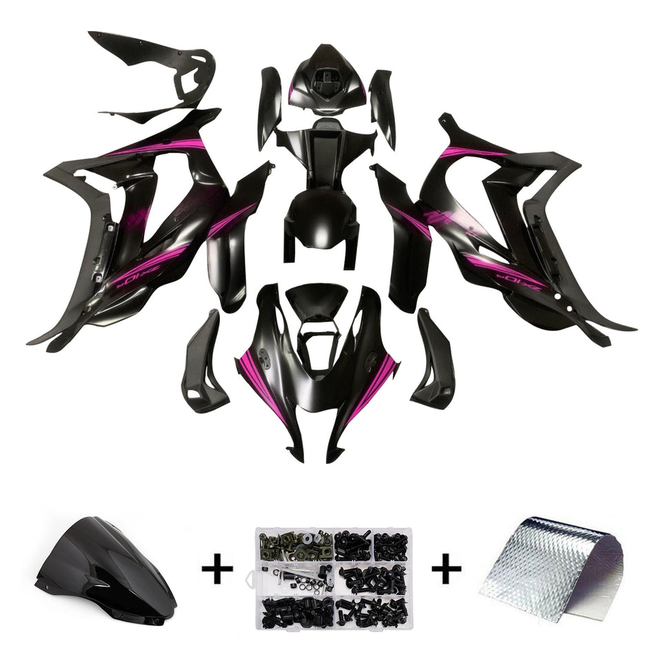 Injection Verkleidung Kit Karosserie Kunststoff ABS fit Für Kawasaki ZX10R 2016-2020