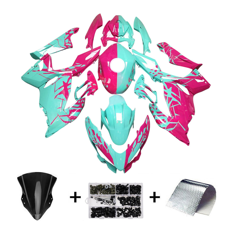 Injection Verkleidung Kit Karosserie Kunststoff ABS fit Für Kawasaki EX400 Ninja400 2018-2024