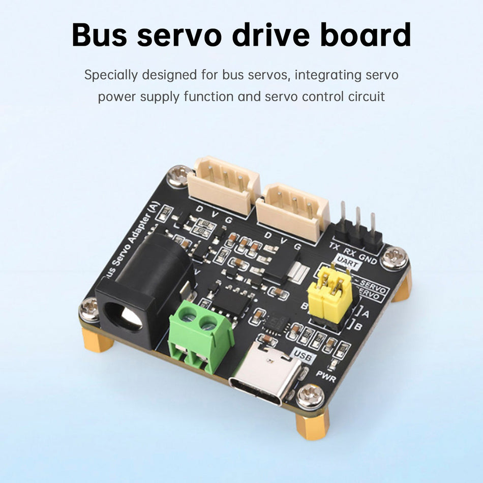 Raspberry Pi Serieller Bus Servotreiber-Board-Modul USB/UART-Kommunikation ESP32