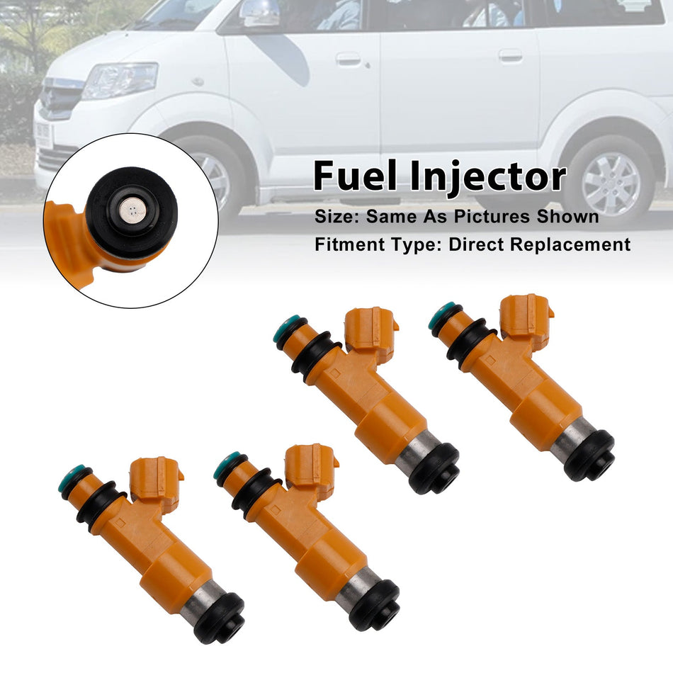 4 Stück Kraftstoffeinspritzdüsen für Suzuki APV Suzuki Futura 1500cc SL415 Euro II 15710-61J00