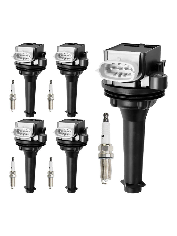 2012–2016 Volvo S60 2,5 l L5 5 x Zündspule Pack UF517 + Zündkerzen