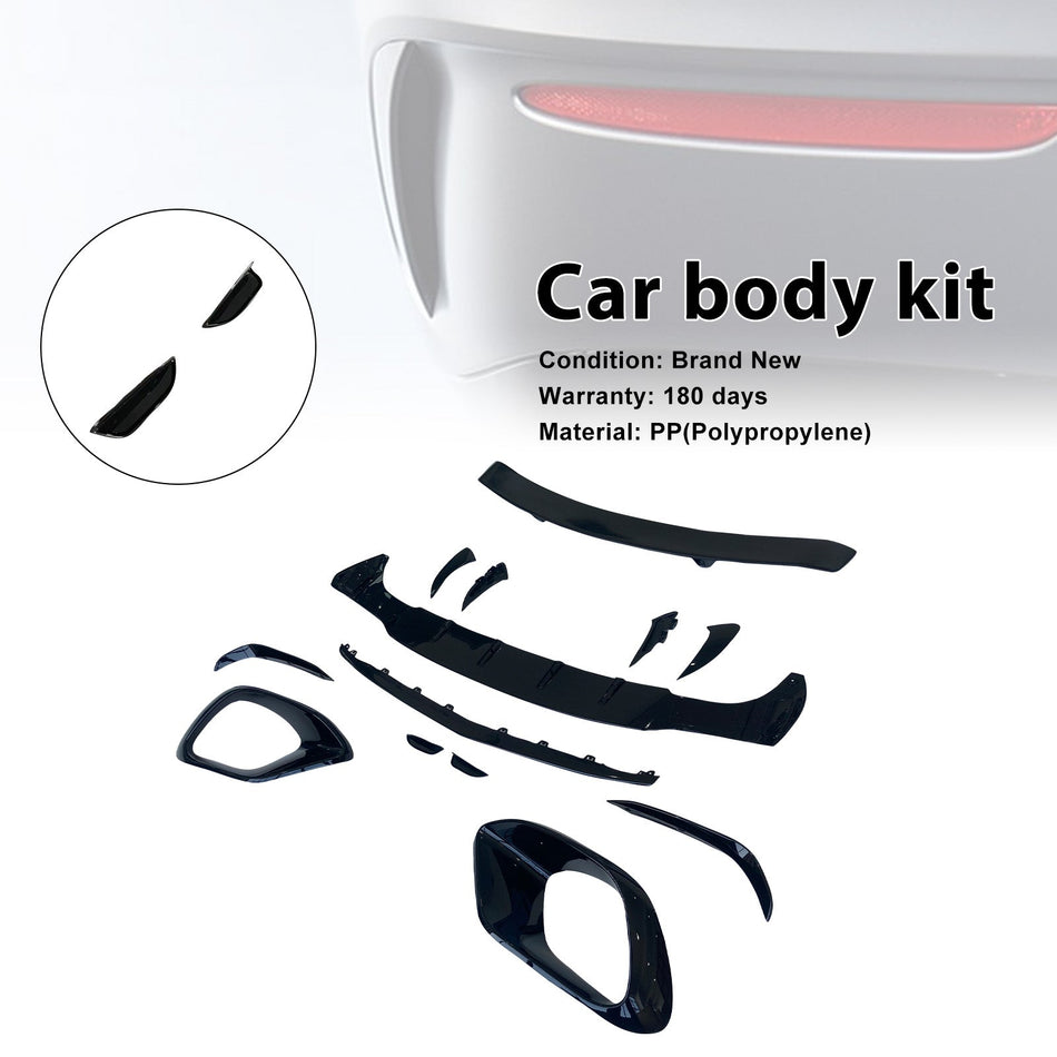 2020–2024 Mercedes-Benz CLA W118 CLA45 Upgrade W118 CLA45S Karosserie-Kit Stoßstange