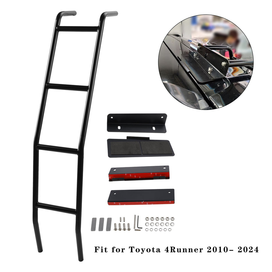 2010-2024 Toyota 4Runner 5. Generation Heckklappen-Luke-Leiter-Zubeh?r Schwarz