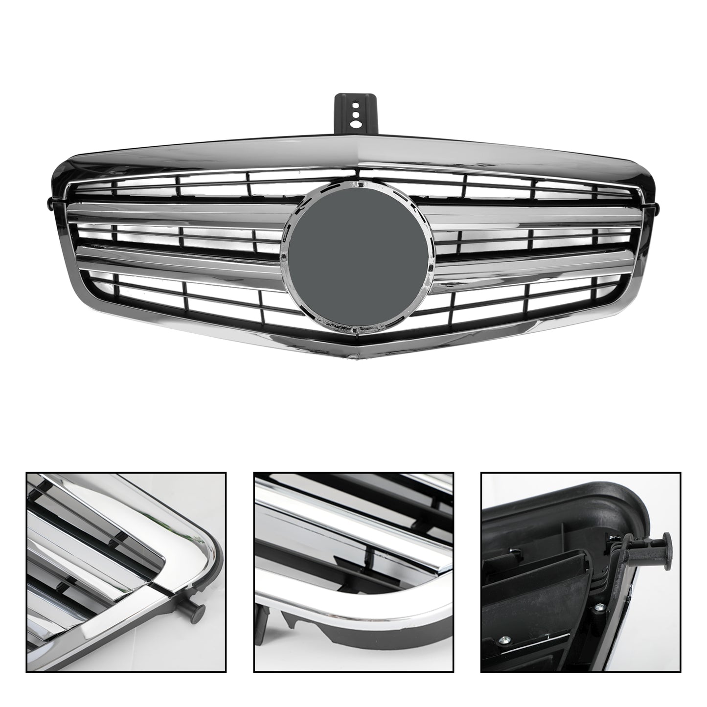 Front Bumper Grille Grill Für Mercedes-Benz W212 E Class E350 E550 2010-2013