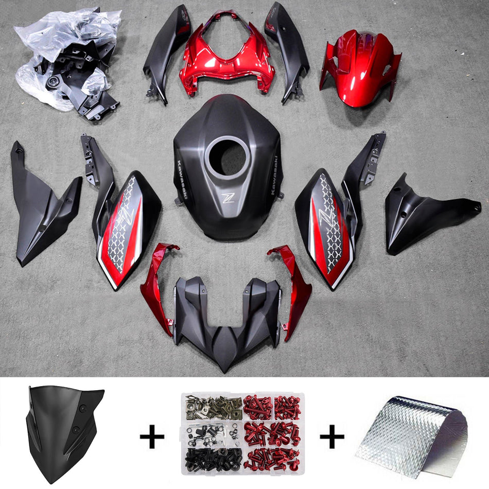 Verkleidungssatz aus ABS-Kunststoff, passend für Kawasaki Z400 2018-2024