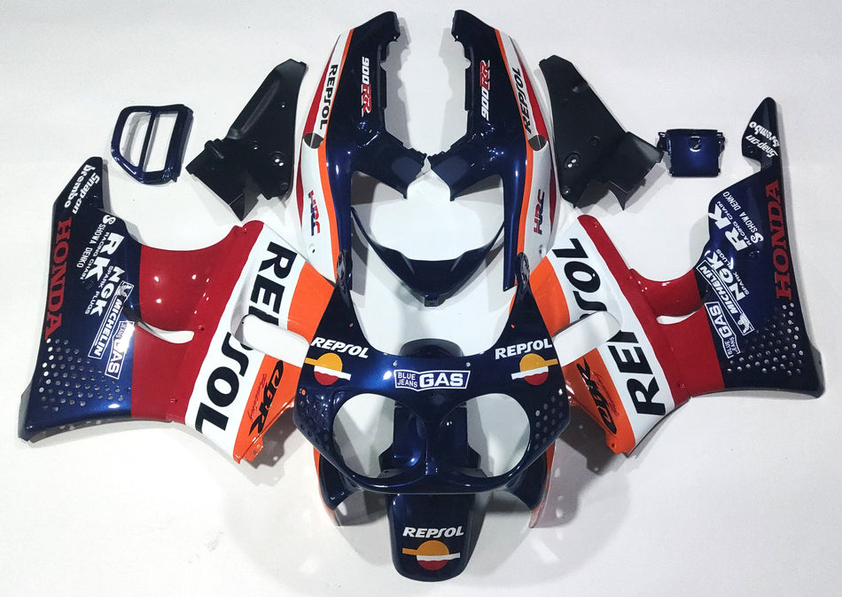 Amotopart Honda CBR900RR 893 1992-1993 Kit de carénage Corps Plastique ABS