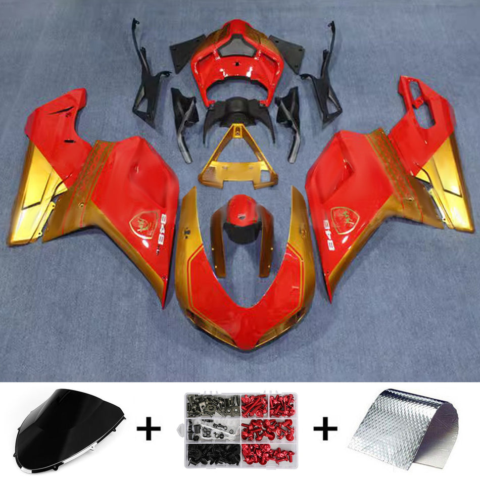 2007-2011 Ducati 1098 1198 848 Verkleidungssatz Karosserie ABS