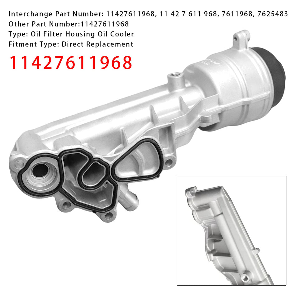 2011–2019 BMW F20 F30 F35 F80 Brandneuer Motorölkühler 11427611968