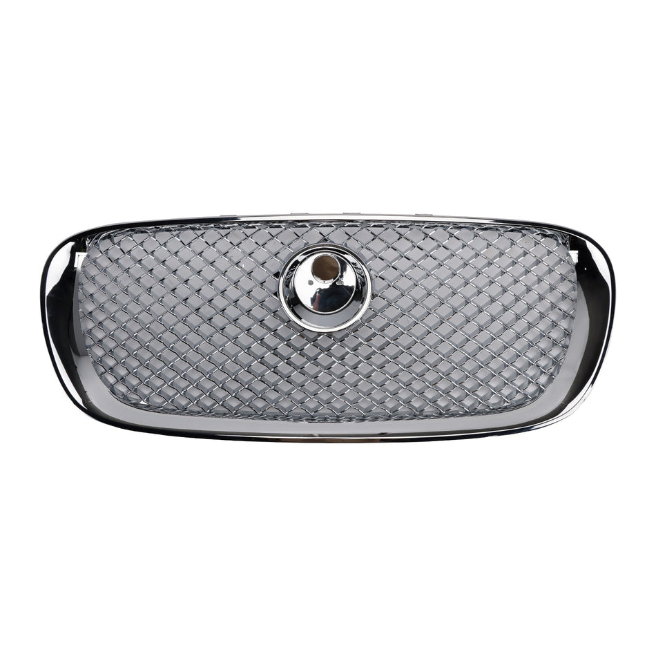 2008–2011 Jaguar XF XF-R Stil Frontstoßstangengrill Kühlergrill Chrom