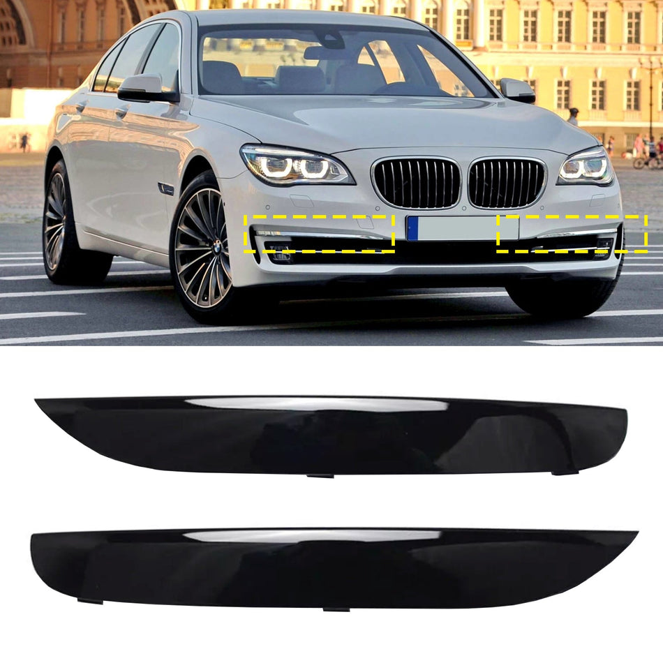 2009–2015 BMW 7er F01 F02, 2 x Front M Sport Sto?stangenzierleisten