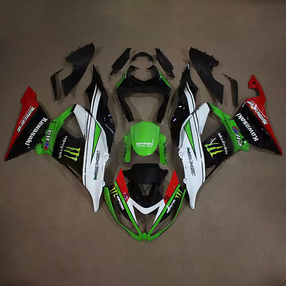 Verkleidungssatz aus ABS-Kunststoff, passend für Kawasaki ZX6R 636 (2013–2018)