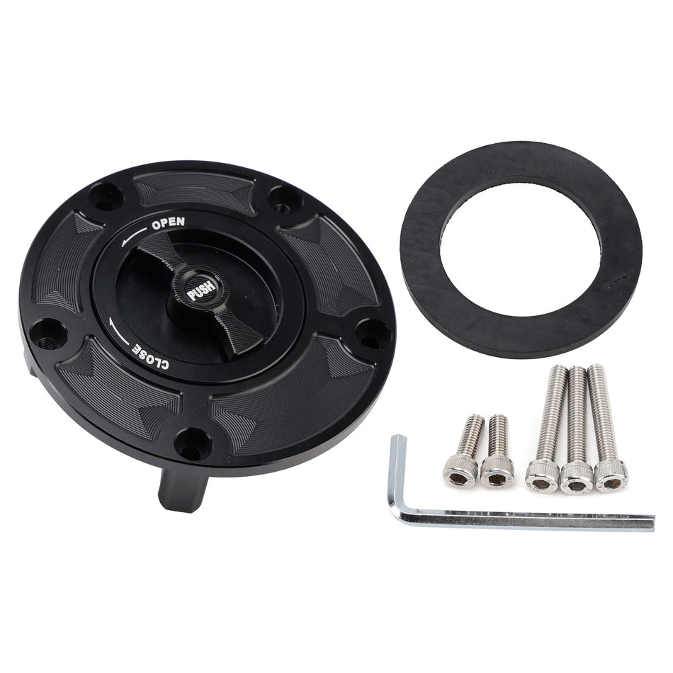 CNC-gefräster, schlüsselloser 102-mm-Tankdeckel für QJMOTOR RRQ600 550 R400 R350 R250 SRK 600