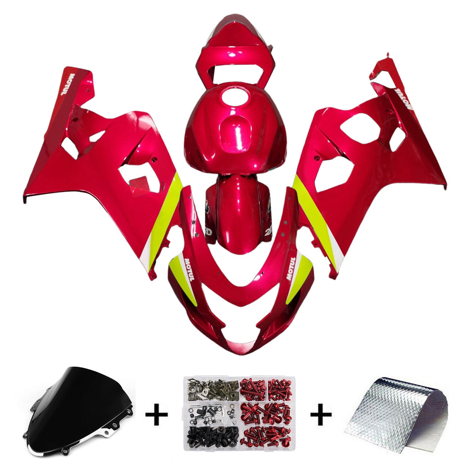 Injection Verkleidung Kit Karosserie Kunststoff ABS Für Suzuki GSXR 600/750 2004-2005 K4