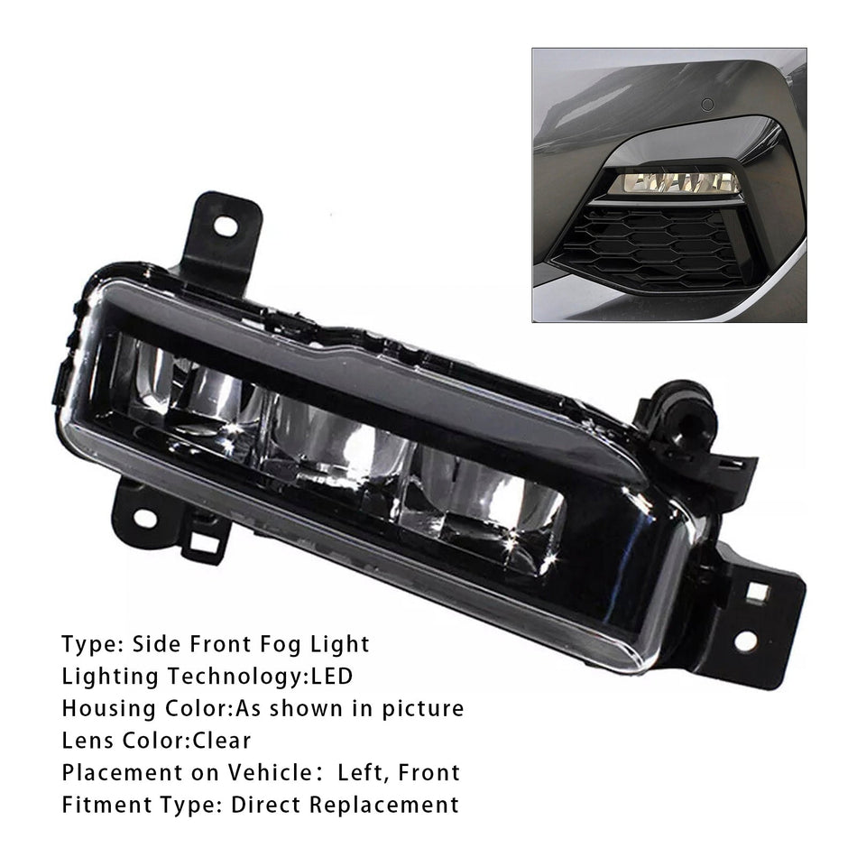 1 Stück LED Nebelscheinwerfer vorne links für BMW G20 G21 X1 F48 LCI F45 F46 63178089525