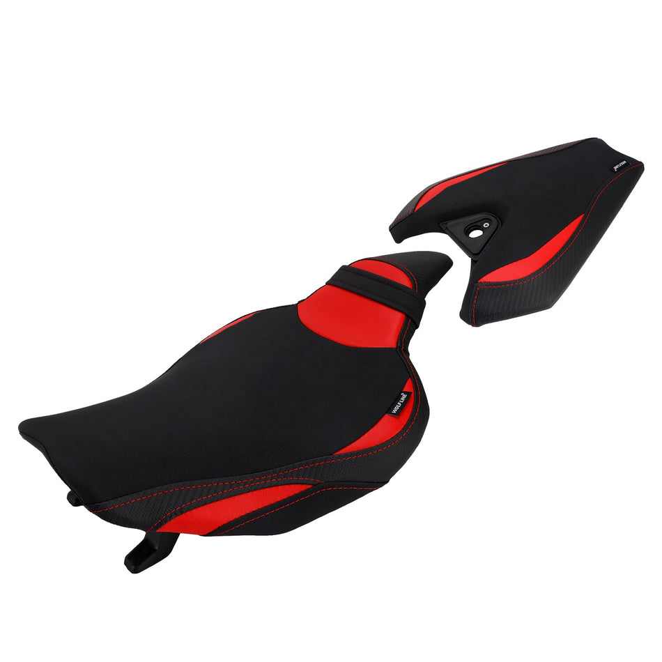 2014–2025 2024 Für Kawasaki Z1000 Raider Soziussitz-Set vorne & hinten, rot