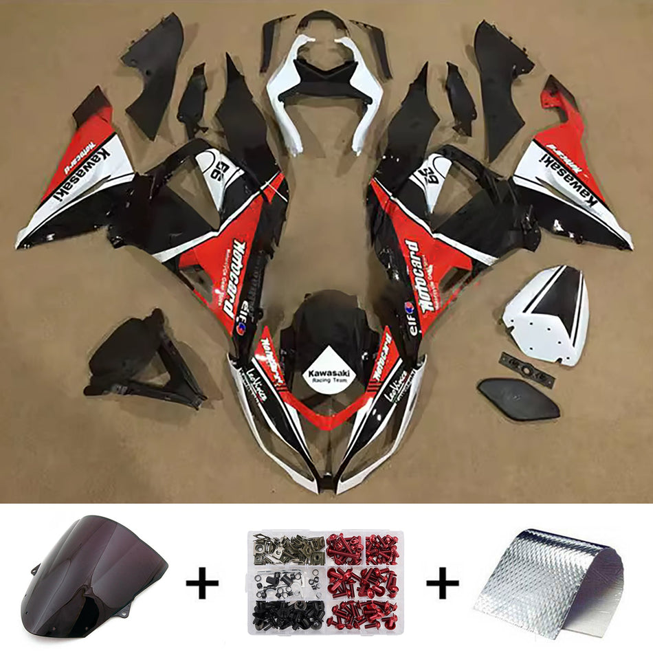 Verkleidungssatz aus ABS-Kunststoff, passend für Kawasaki ZX6R 636 (2013–2018)