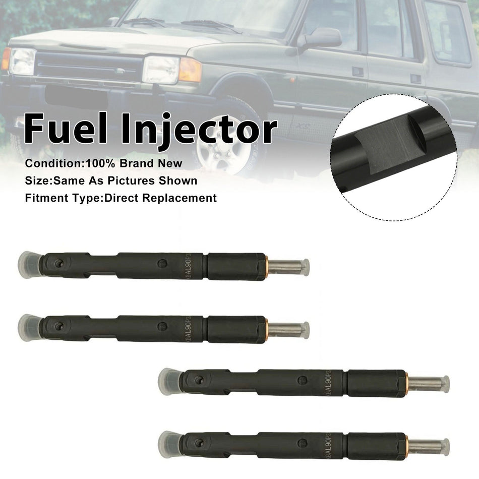 4 Stück Kraftstoffeinspritzdüsen für Land Rover Discovery Defender 1994-1998 0432193835
