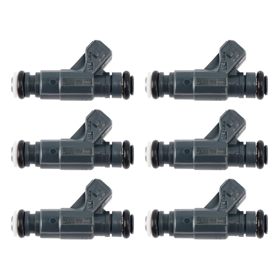 6 Stück Einspritzdüsen für Audi A4 A6 Quattro A4 A6 Passat 97-05 2.8L 0280156273