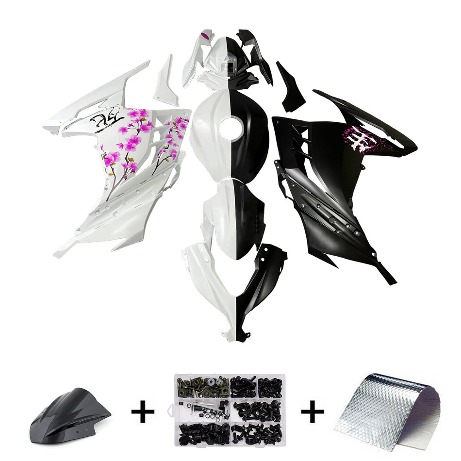 Injection Verkleidung Kit Karosserie Kunststoff ABS fit Für Kawasaki EX300 Ninja300 2013-2024