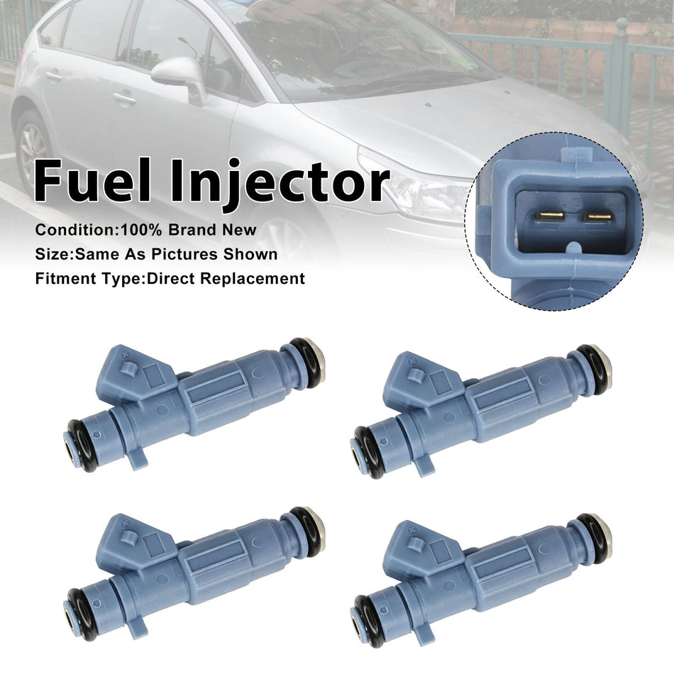4 Stück Einspritzdüsen für Citroen C4 2004-2010 307 cm³ 2003-2008 0280156139