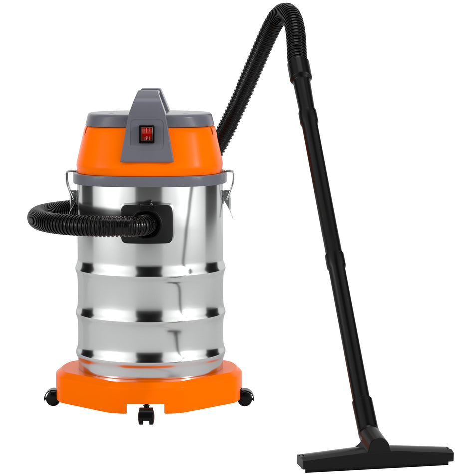 Nass-/Trocken-/Blas-Staubsauger 10 Gallonen 3200 W 8 PS – Edelstahl Shop Vac für Haus, Garage, Werkstatt & Autoaufbereitung