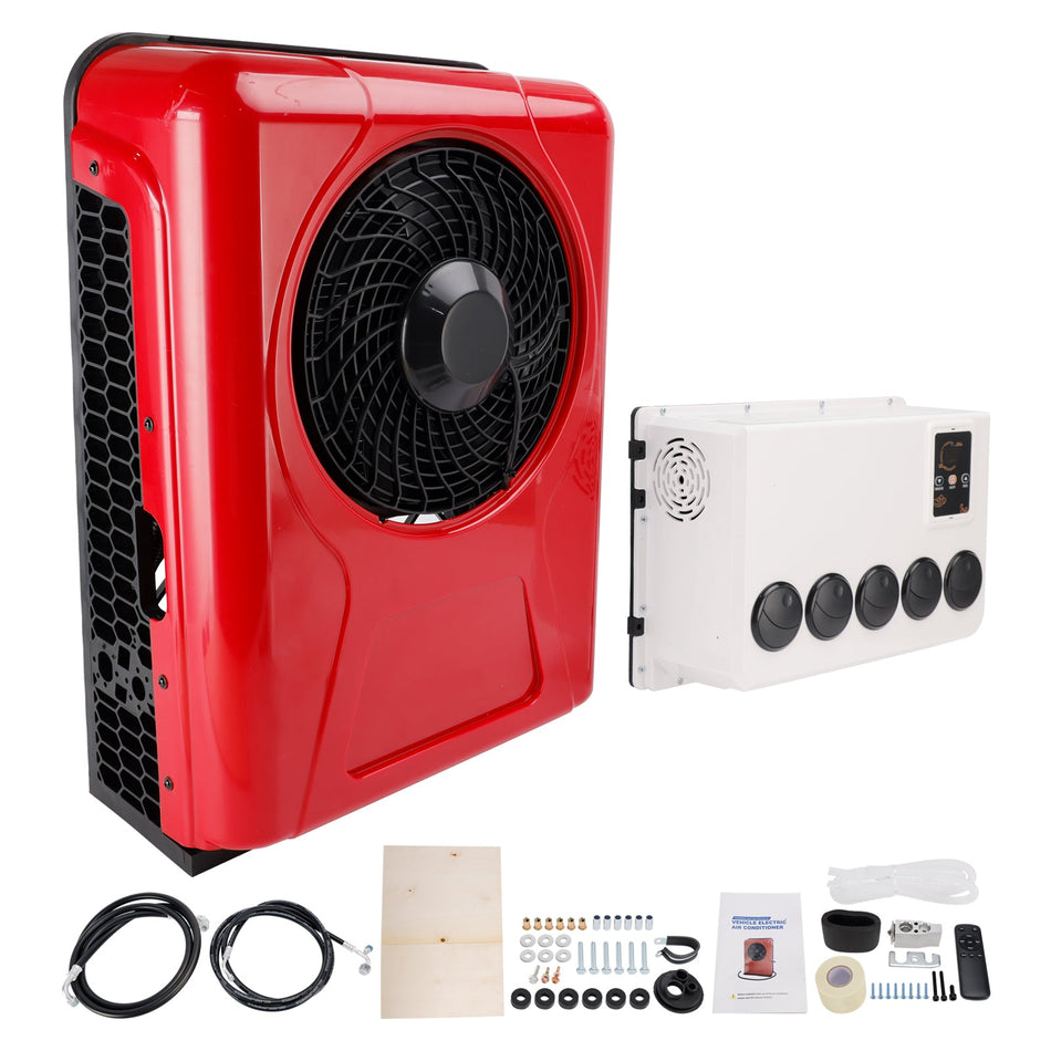 24V Wohnmobil-Klimaanlage 13000BTU LKW-Split-Klimaanlage für Camping-LKW, Wohnmobile und Anhänger