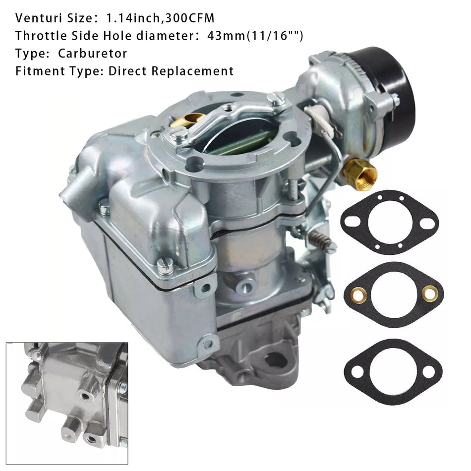 1975-1982 Ford YF Carter 240-250-300 6 Zylinder CIL Vergaser D5TZ9510AG