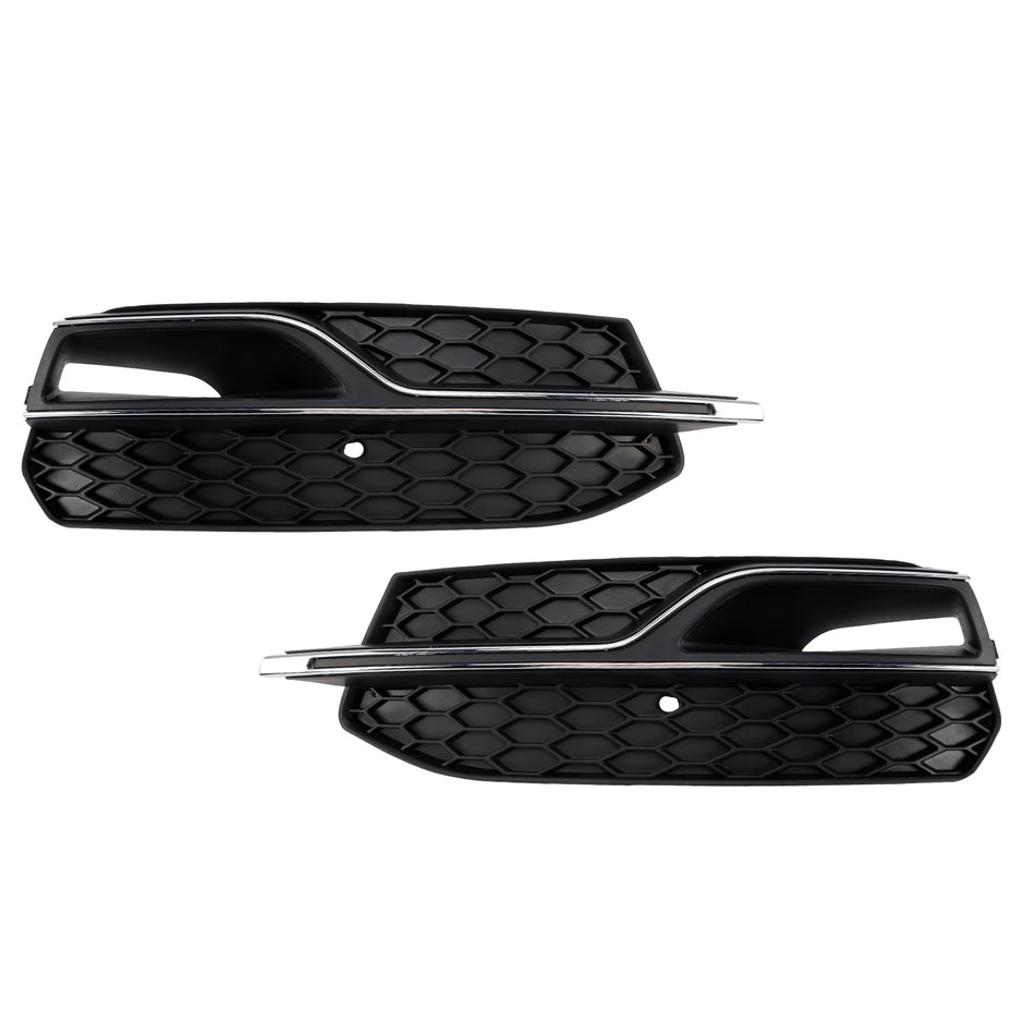 Front Lower Fog Light Cover Grill Grille Für AUDI A3 S3 S-Line 2013-2016