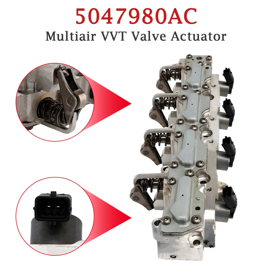 2015–2017 Chrysler 200 Multiair VVT-Ventilantrieb 5047980AC 05047980AA