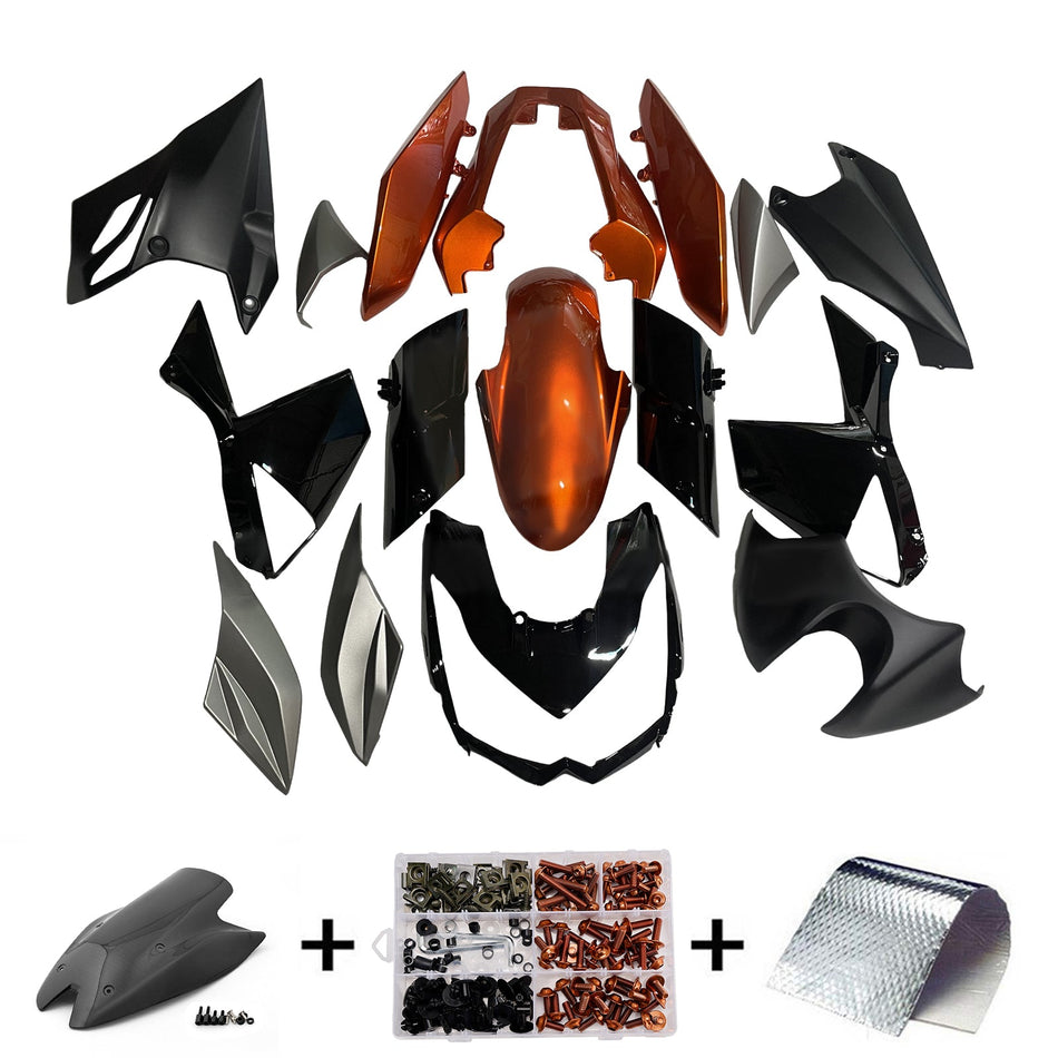 Injection Verkleidung Kit Karosserie Kunststoff ABS fit Für Kawasaki Z1000 2010-2013