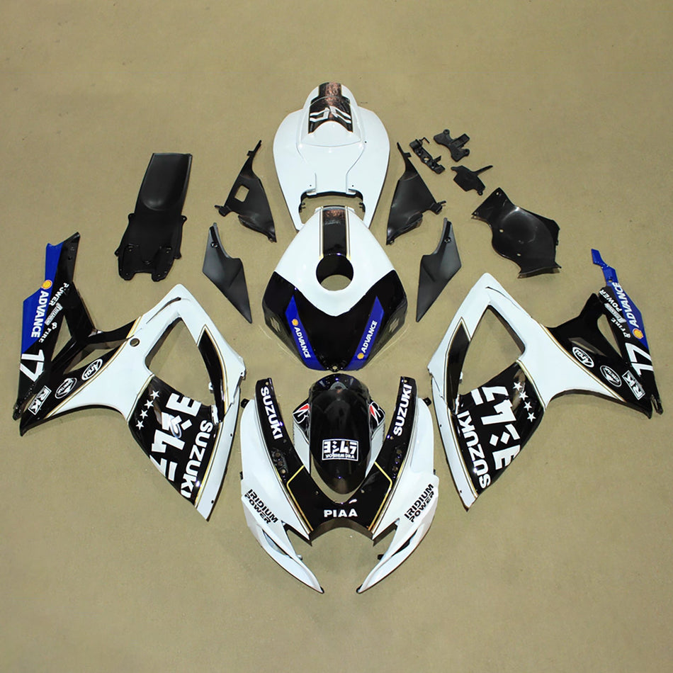 Verkleidungssatz aus ABS-Kunststoff für Suzuki GSXR 600/750 2006-2007 K6