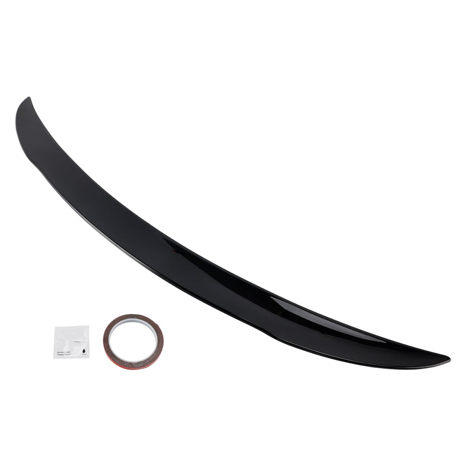 2019 + Mercedes-Benz CLA-Klasse W118 C118 Glanz Schwarz Hinten Boot Spoiler Für