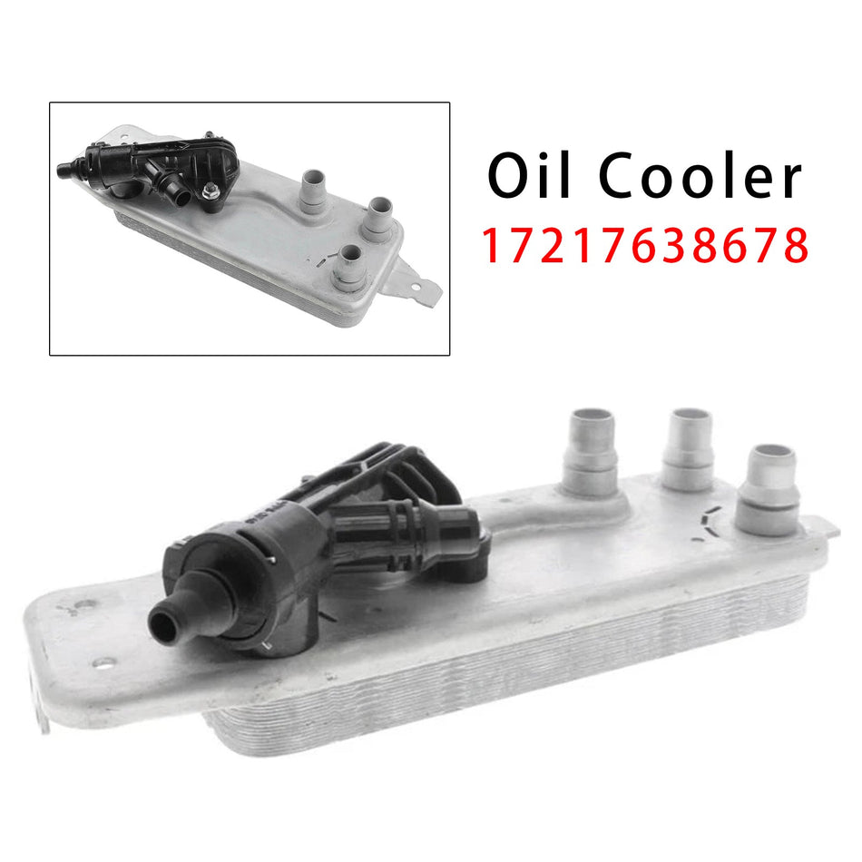 2015–2017 Für BMW 535i GT xDrive F07 L6 3.0L Automatikgetriebe. Getriebeölkühler-Wärmetauscher mit Thermostat 17227597890