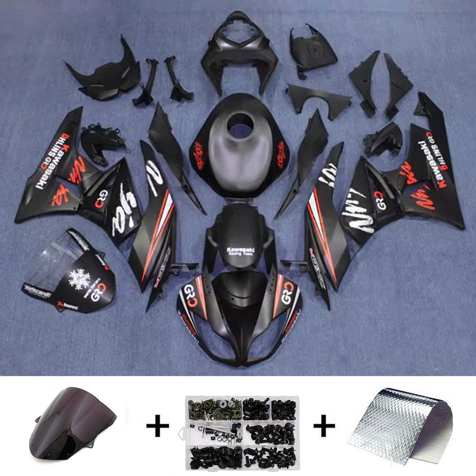 Verkleidungssatz aus ABS-Kunststoff, passend für Kawasaki ZX6R 636 2009-2012