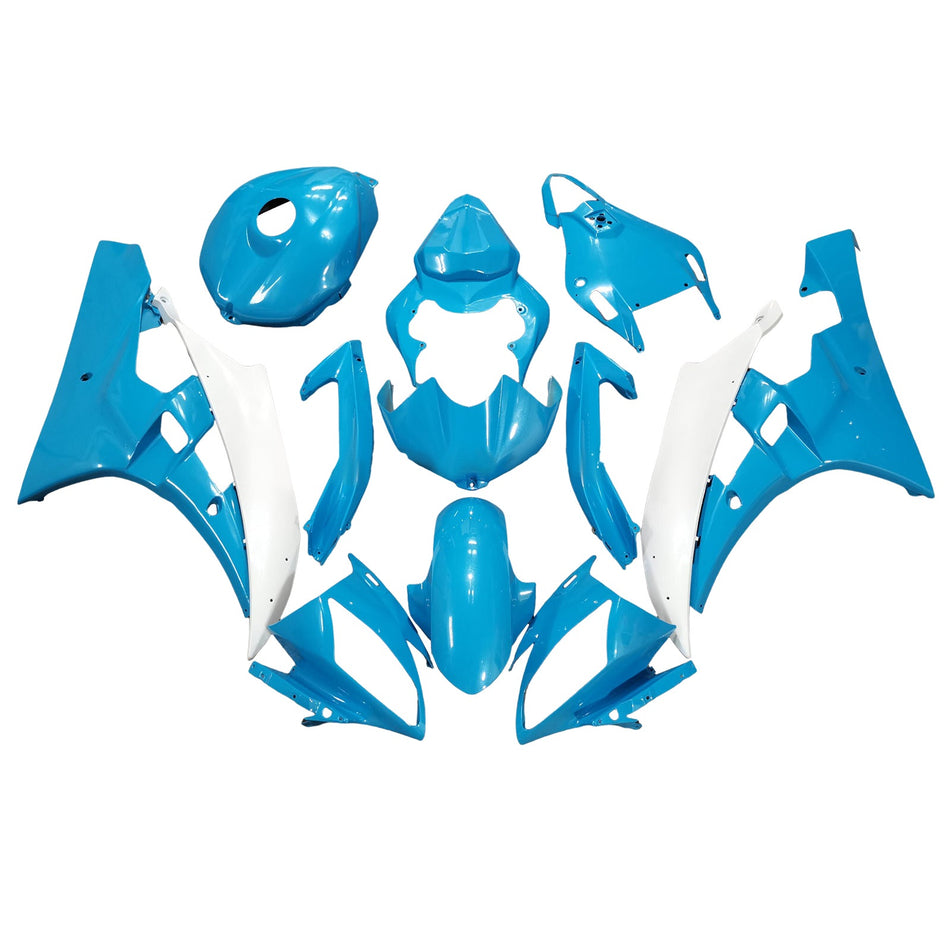 Verkleidungssatz aus ABS-Kunststoff für Yamaha YZFR6 YZF-R6 2006-2007