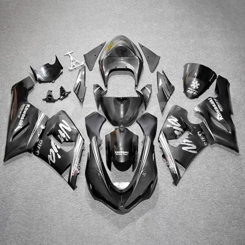 Verkleidungssatz aus ABS-Kunststoff, passend für Kawasaki ZX6R 636 (2005-2006)